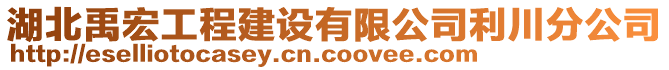 湖北禹宏工程建設(shè)有限公司利川分公司