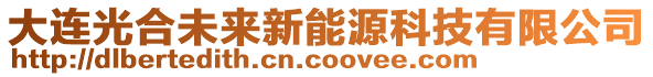 大連光合未來新能源科技有限公司