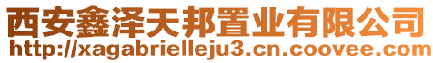 西安鑫澤天邦置業有限公司