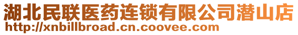 湖北民聯(lián)醫(yī)藥連鎖有限公司潛山店