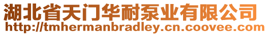 湖北省天門華耐泵業(yè)有限公司