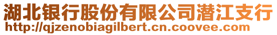 湖北銀行股份有限公司潛江支行