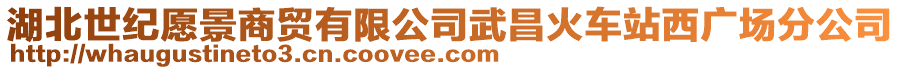 湖北世纪愿景商贸有限公司武昌火车站西广场分公司