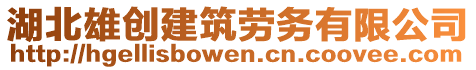 湖北雄創(chuàng)建筑勞務(wù)有限公司