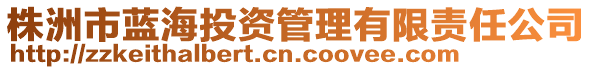 株洲市藍(lán)海投資管理有限責(zé)任公司