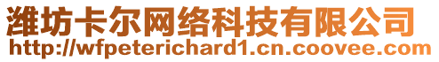 濰坊卡爾網(wǎng)絡(luò)科技有限公司