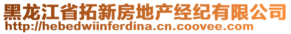 黑龍江省拓新房地產(chǎn)經(jīng)紀有限公司