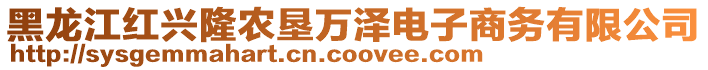 黑龍江紅興隆農(nóng)墾萬澤電子商務(wù)有限公司