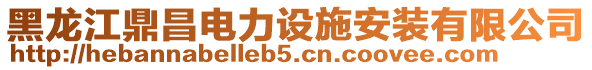 黑龍江鼎昌電力設(shè)施安裝有限公司