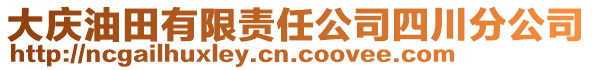 大慶油田有限責(zé)任公司四川分公司