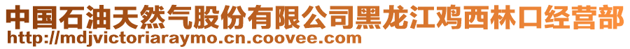 中國石油天然氣股份有限公司黑龍江雞西林口經(jīng)營部