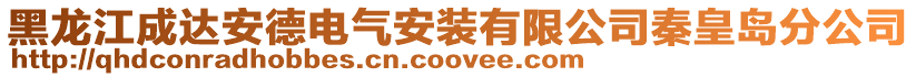 黑龍江成達安德電氣安裝有限公司秦皇島分公司