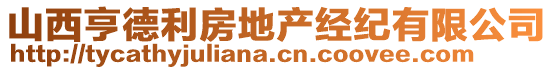 山西亨德利房地產(chǎn)經(jīng)紀(jì)有限公司