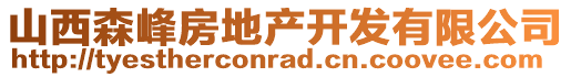 山西森峰房地產(chǎn)開發(fā)有限公司