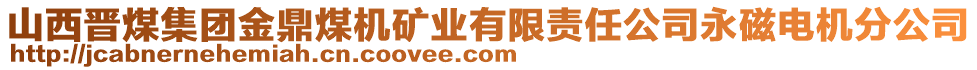 山西晉煤集團(tuán)金鼎煤機(jī)礦業(yè)有限責(zé)任公司永磁電機(jī)分公司