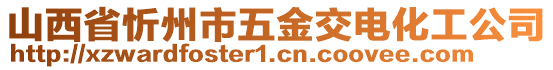 山西省忻州市五金交電化工公司