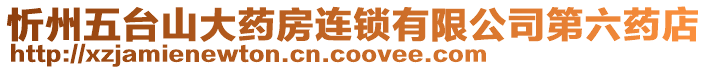 忻州五臺山大藥房連鎖有限公司第六藥店