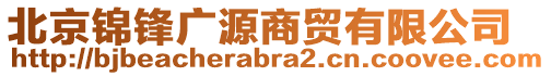 北京錦鋒廣源商貿有限公司