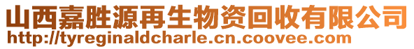 山西嘉勝源再生物資回收有限公司