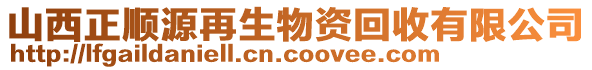 山西正順源再生物資回收有限公司