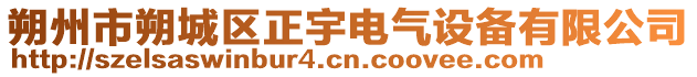 朔州市朔城區(qū)正宇電氣設(shè)備有限公司