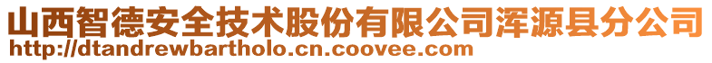 山西智德安全技術(shù)股份有限公司渾源縣分公司