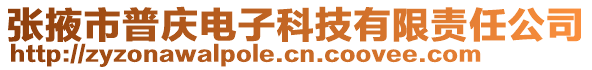 張掖市普慶電子科技有限責(zé)任公司