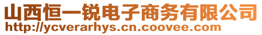 山西恒一銳電子商務(wù)有限公司