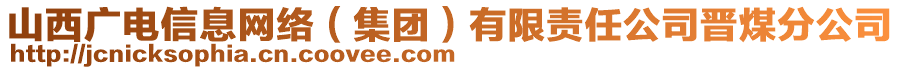 山西廣電信息網(wǎng)絡(luò)（集團(tuán)）有限責(zé)任公司晉煤分公司