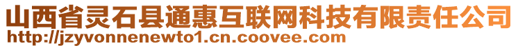 山西省靈石縣通惠互聯(lián)網(wǎng)科技有限責(zé)任公司