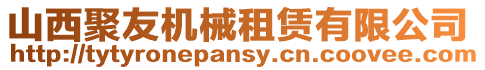 山西聚友机械租赁有限公司