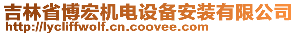 吉林省博宏機(jī)電設(shè)備安裝有限公司