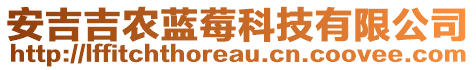 安吉吉農(nóng)藍(lán)莓科技有限公司