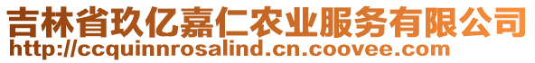 吉林省玖億嘉仁農(nóng)業(yè)服務(wù)有限公司