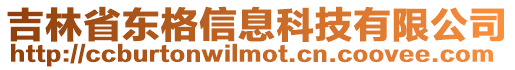 吉林省東格信息科技有限公司
