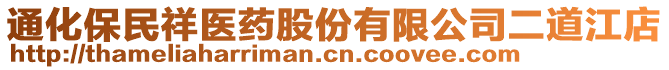 通化保民祥醫藥股份有限公司二道江店