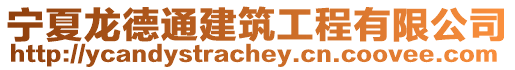 寧夏龍德通建筑工程有限公司