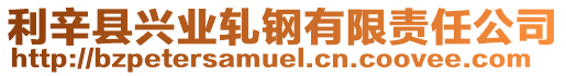 利辛縣興業(yè)軋鋼有限責(zé)任公司