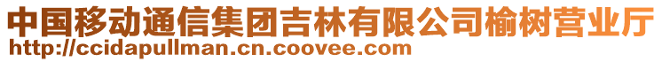 中國(guó)移動(dòng)通信集團(tuán)吉林有限公司榆樹(shù)營(yíng)業(yè)廳