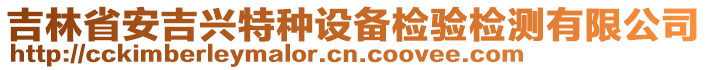 吉林省安吉興特種設(shè)備檢驗(yàn)檢測(cè)有限公司