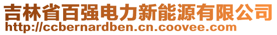 吉林省百強(qiáng)電力新能源有限公司