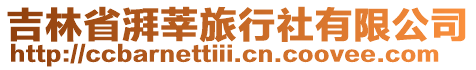 吉林省湃莘旅行社有限公司