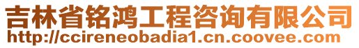 吉林省銘鴻工程咨詢有限公司