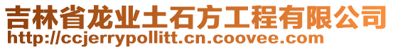 吉林省龍業(yè)土石方工程有限公司