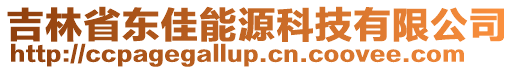 吉林省東佳能源科技有限公司