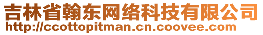 吉林省翰東網(wǎng)絡(luò)科技有限公司