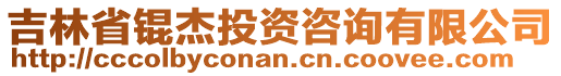 吉林省錕杰投資咨詢有限公司