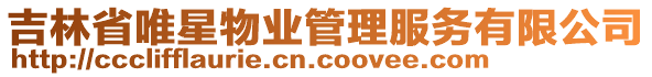 吉林省唯星物業(yè)管理服務(wù)有限公司