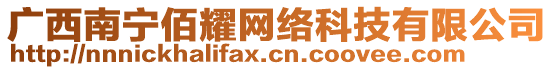 廣西南寧佰耀網(wǎng)絡(luò)科技有限公司