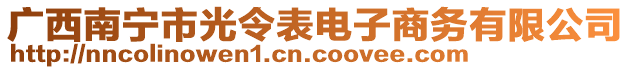 廣西南寧市光令表電子商務(wù)有限公司